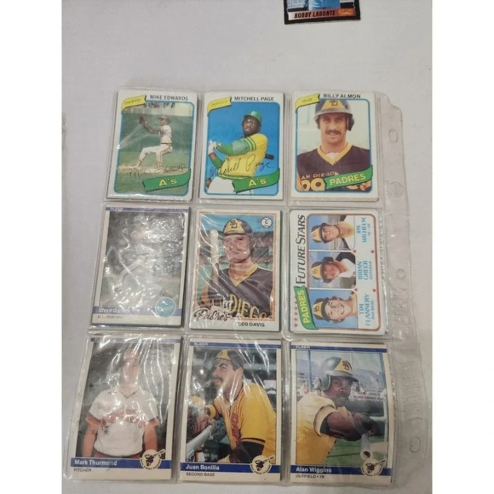Vintage‎ Baseball Cards Lot 1970s Texas Rangers Oakland As Detroit Tigers